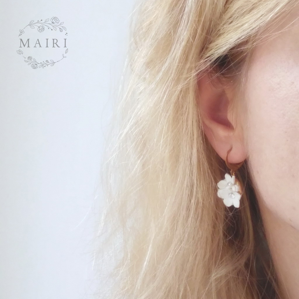 Mairi - svatební náušnice 2